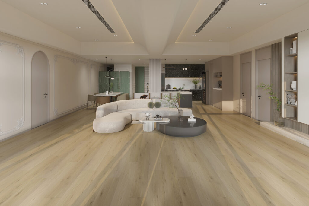 Varieties of spc anti slip floors