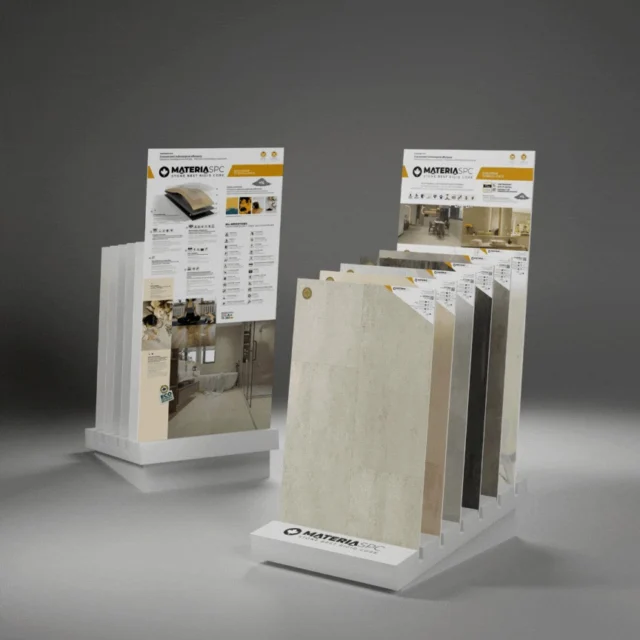 📢 ¿Eres distribuidor de parquet o cerámica?💡 Haz que tus clientes se enamoren de tu exposición con el expositor de Materia Decor:✔ Perfecto para incluir nuestra nueva colección de piedra y revestimiento SPC.✔ Diseñado para destacar y atraer todas las miradas.📂 Descarga ahora nuestro catálogo de expositores y artículos promocionales y lleva tus espacios de venta al siguiente nivel.📲 ¡Contáctanos y descúbrelo todo!#MateriaDecor #ExpositoresSPC #RevestimientosSPC #PromociónEnTiendas